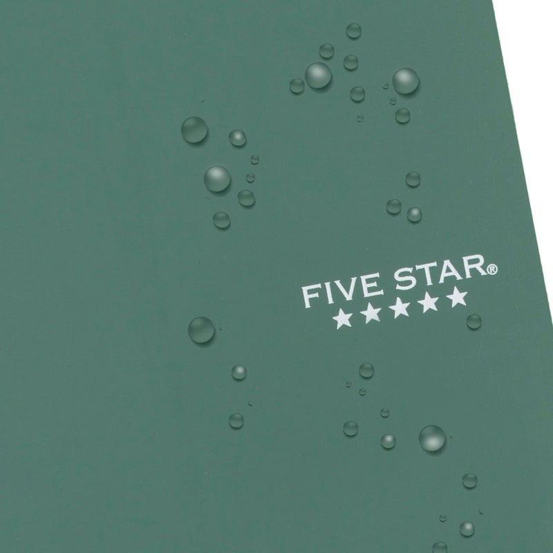 Five Star Spiral Notebook, 1 Subject, College Ruled Paper, Personal Size, 4-3/8"" x 7"", 80 Sheets, Fights Ink Bleed, Water Resistant Cover, Seaglass Green (450048CH1-ECM) - Image 5